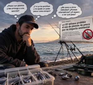 Prohibicion de plomos para pescar